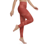 Crimson Yoga Leggings