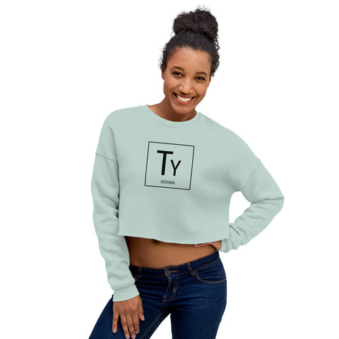 Ty Designs Box Logo Crop Sweatshirt