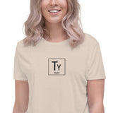 Ty Designs Box Logo Crop Tee